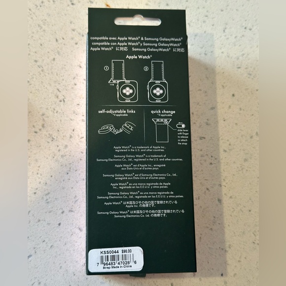 NIB Kate Spade NEW YORK - 20mm watch band - Picture 5 of 9